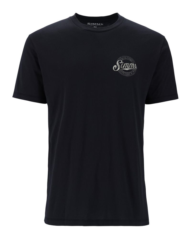 Bild von Simms Circle Lockup T-Shirt Black