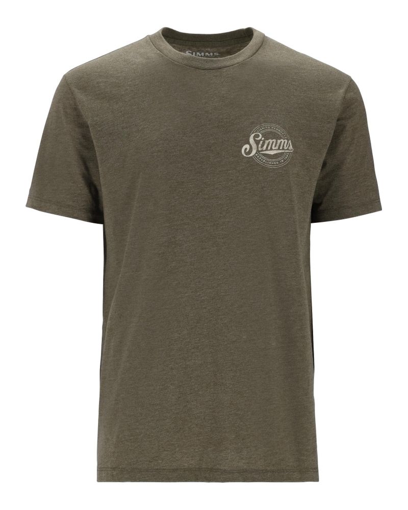 Bild von Simms Circle Lockup T-Shirt Military Heather