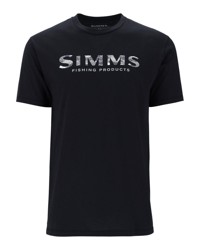 Bild von Simms Shroud Fill Logo T-Shirt Black