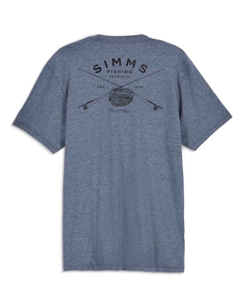 Bild von Simms Classic Tackle T-Shirt Athletic Heather