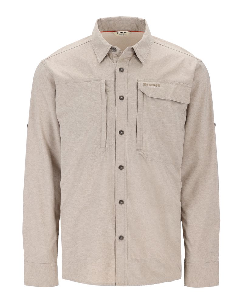 Bild von Simms Guide BugStopper Shirt Dolomite Heather