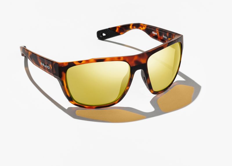 Immagine di Bajio Las Rocas Brown Tort Matte Yellow Glass