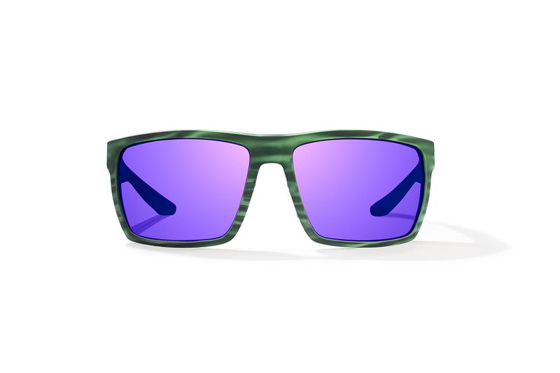 Immagine di Bajio Stiltsville Green Stripe Matte Violet Mirror PC