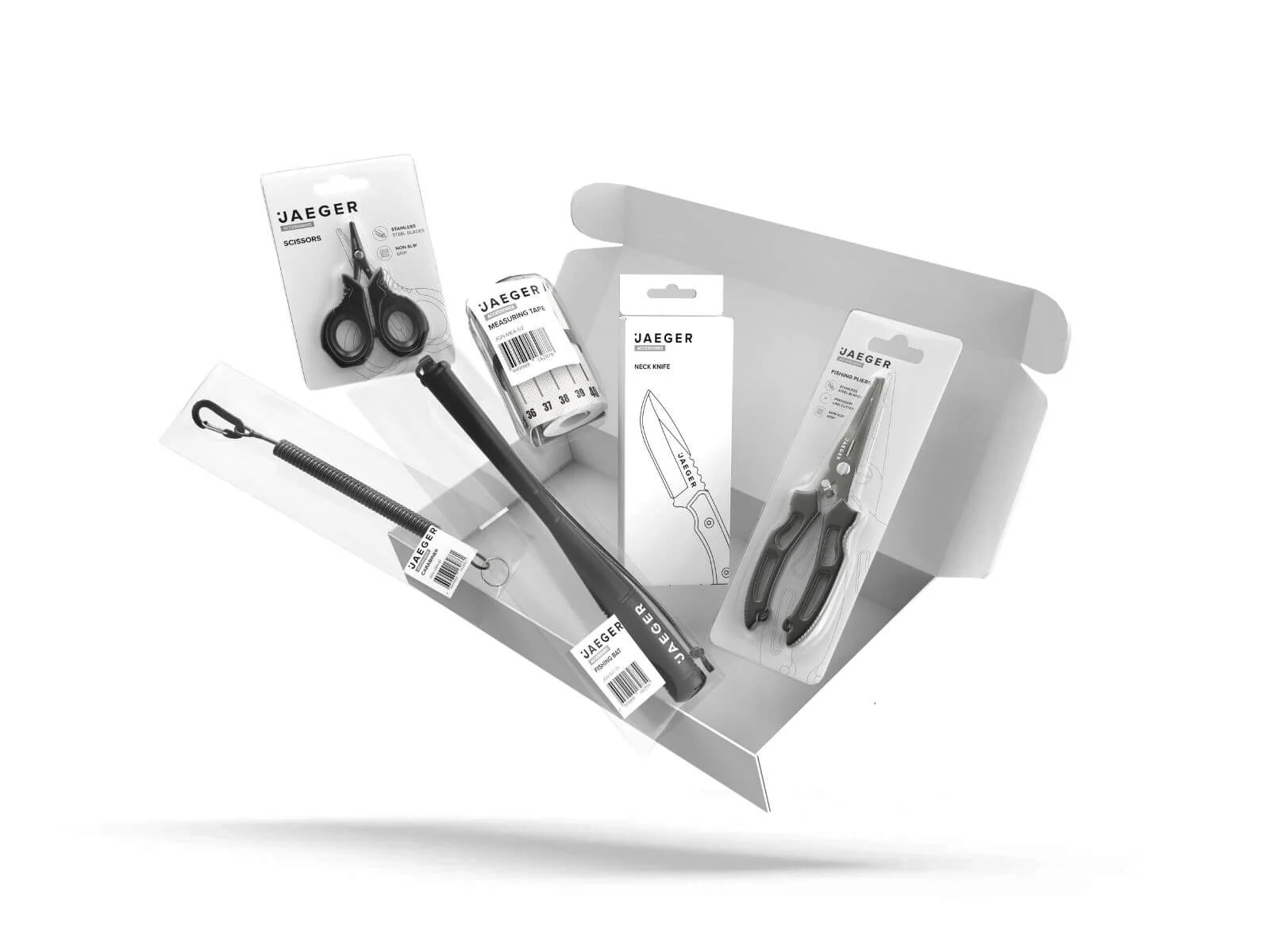 Bild von JAEGER FISHING ACCESSORIES KIT Angelzubehör Set