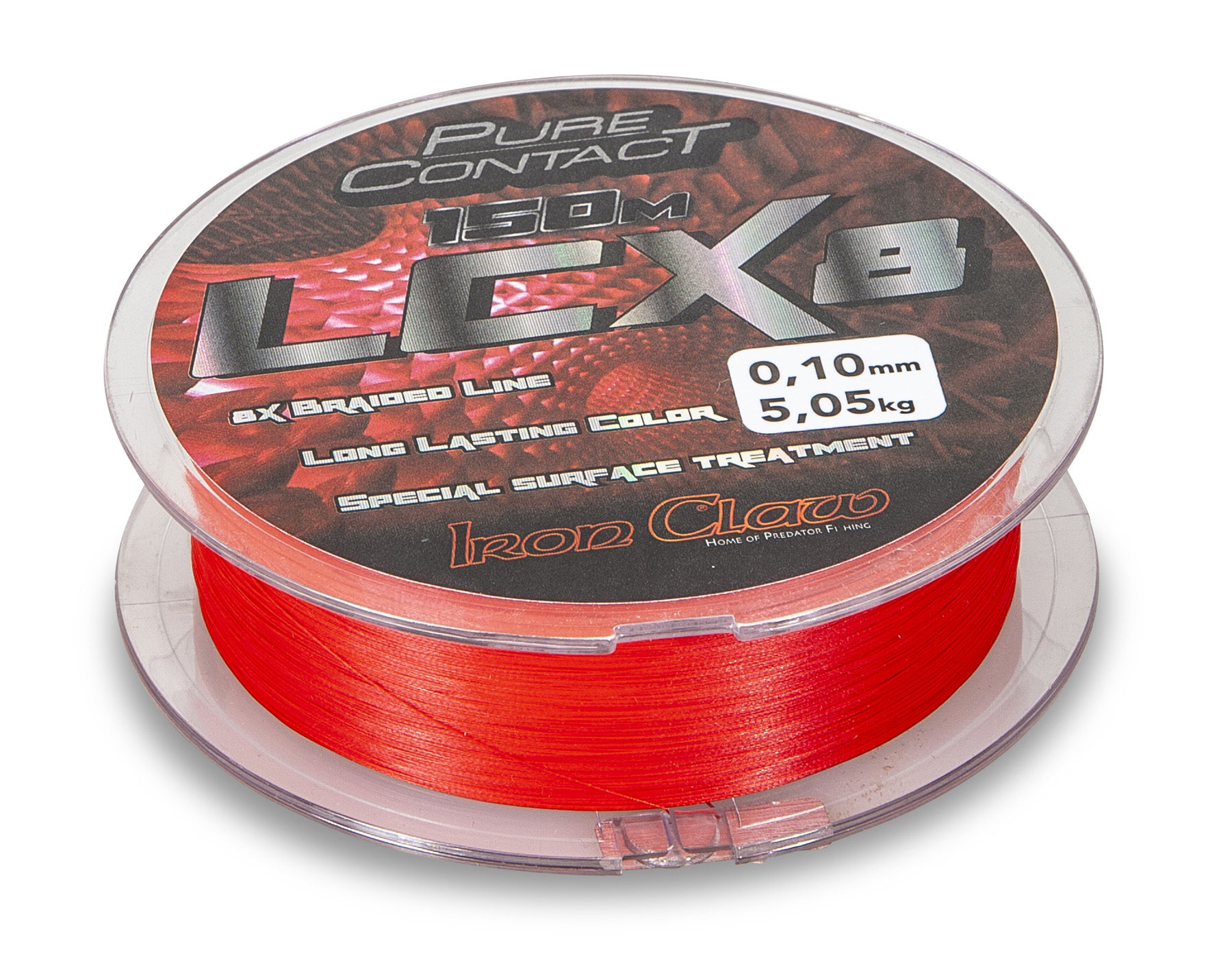 Picture of IRON CLAW Pure Contact LCX8 Red 150m