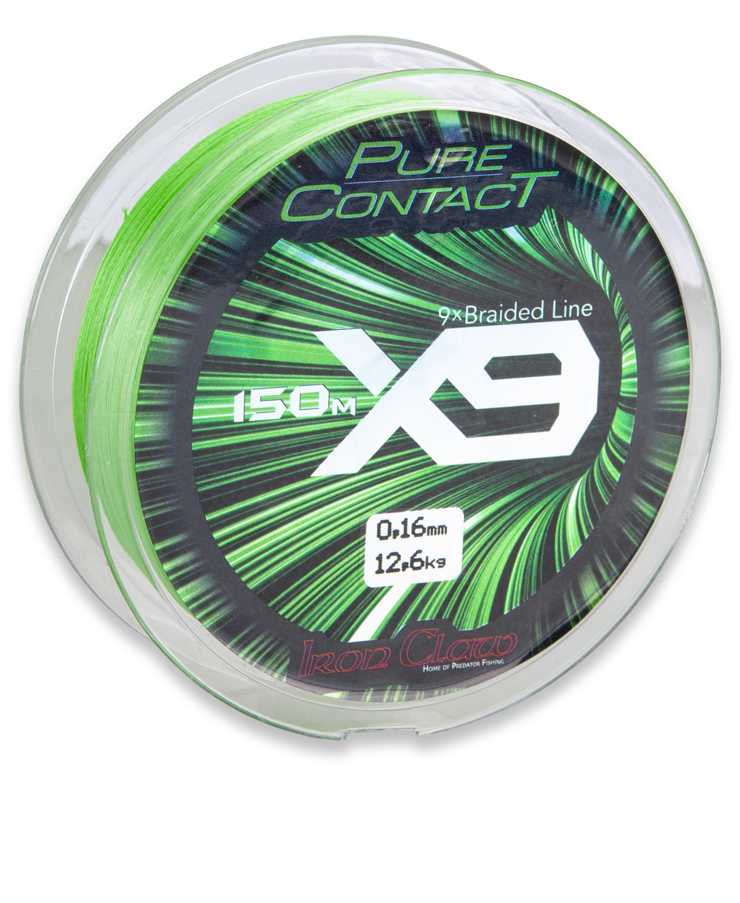 Picture of IRON CLAW Pure Contact X9 Green 150m