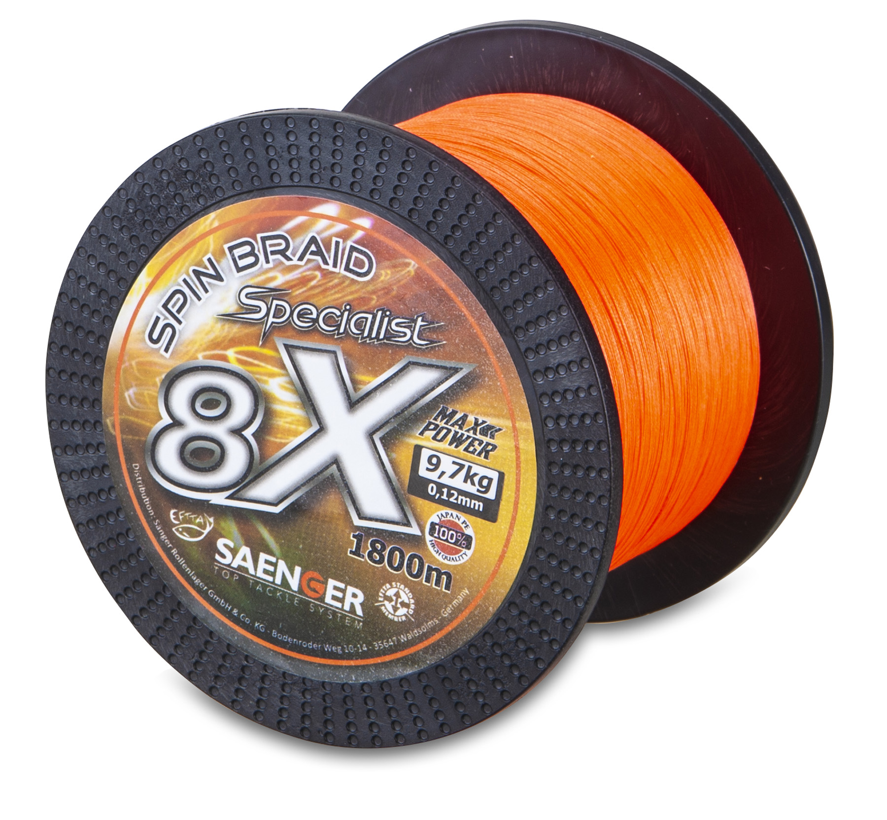 Picture of SAE 8X Spec. Spin Fl. Orange 1800m
