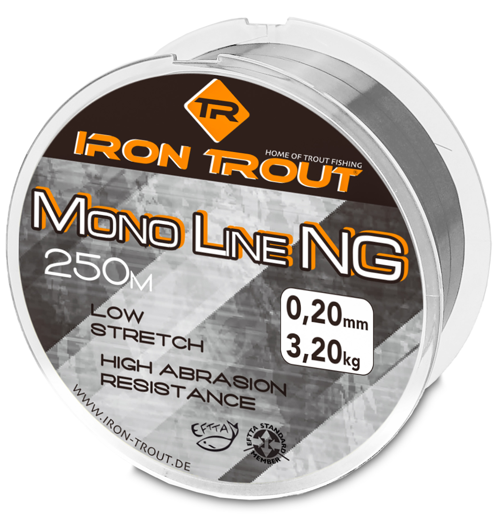 Image de IRON TROUT Mono NG 250m grey trans.