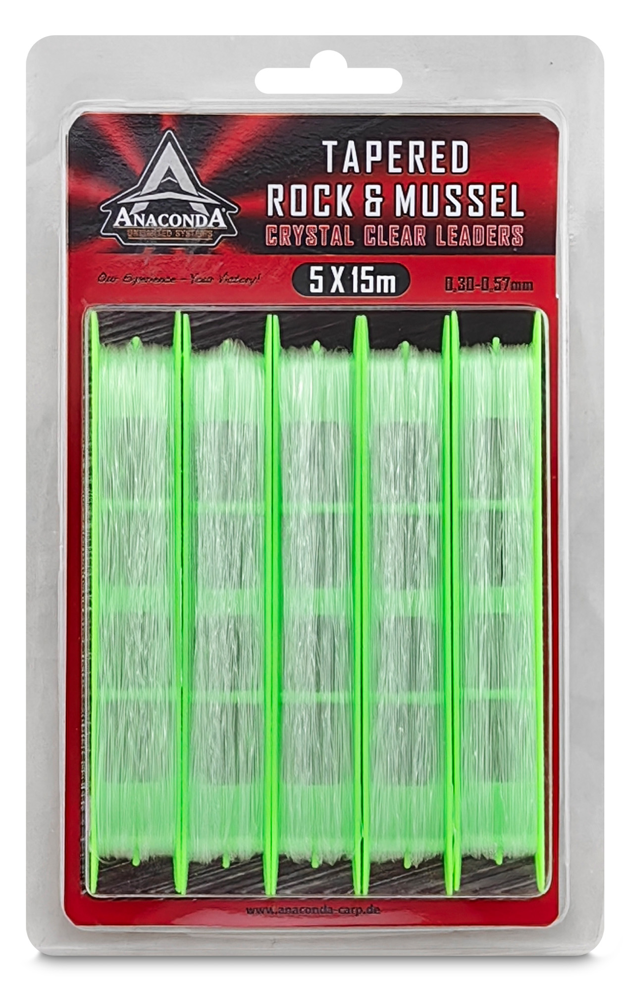 Immagine di ANACONDA Tapered Rock&Mussel Invisible Leaders