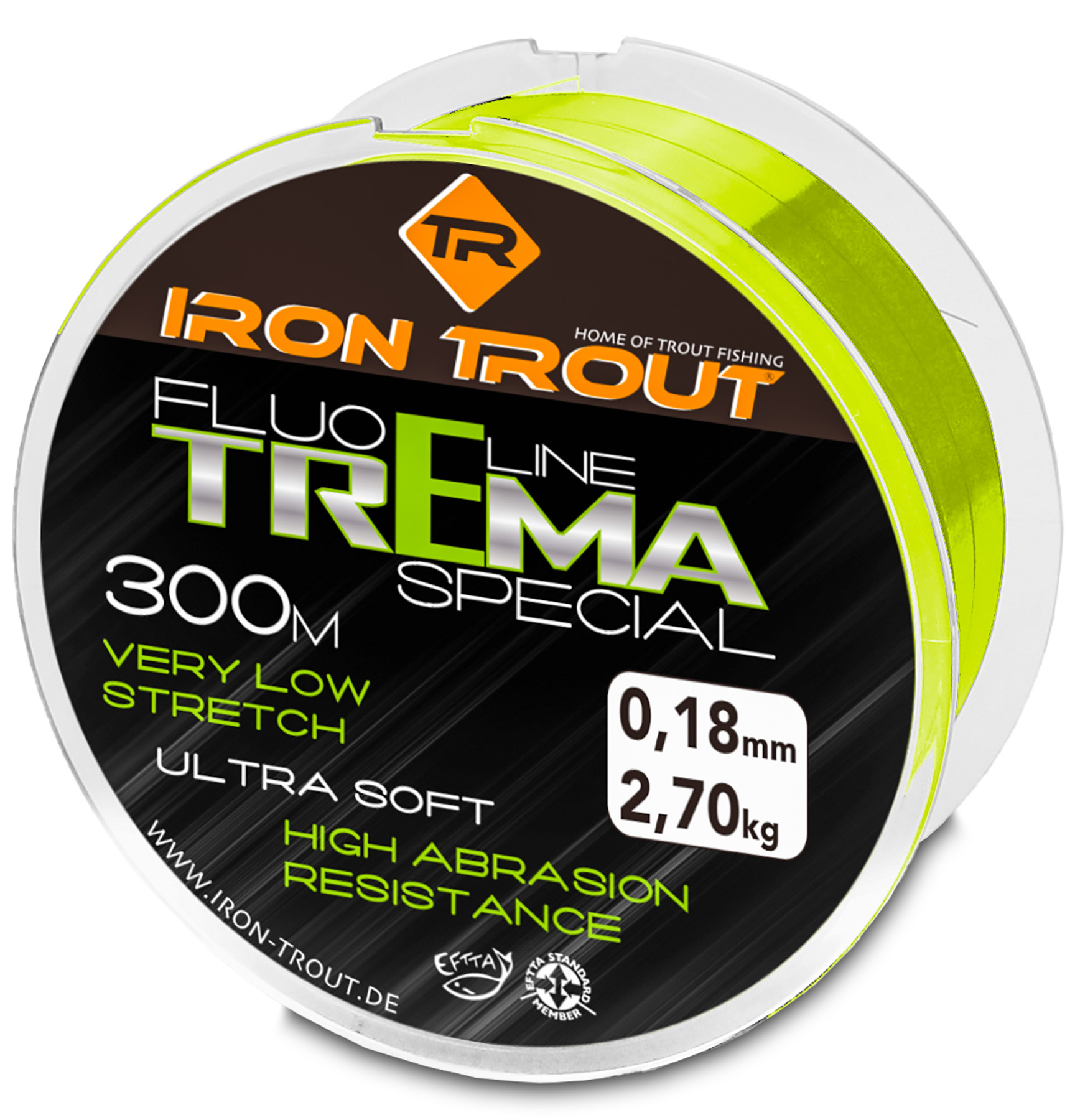 Image de IRON TROUT Trema Special 300m fluo-green