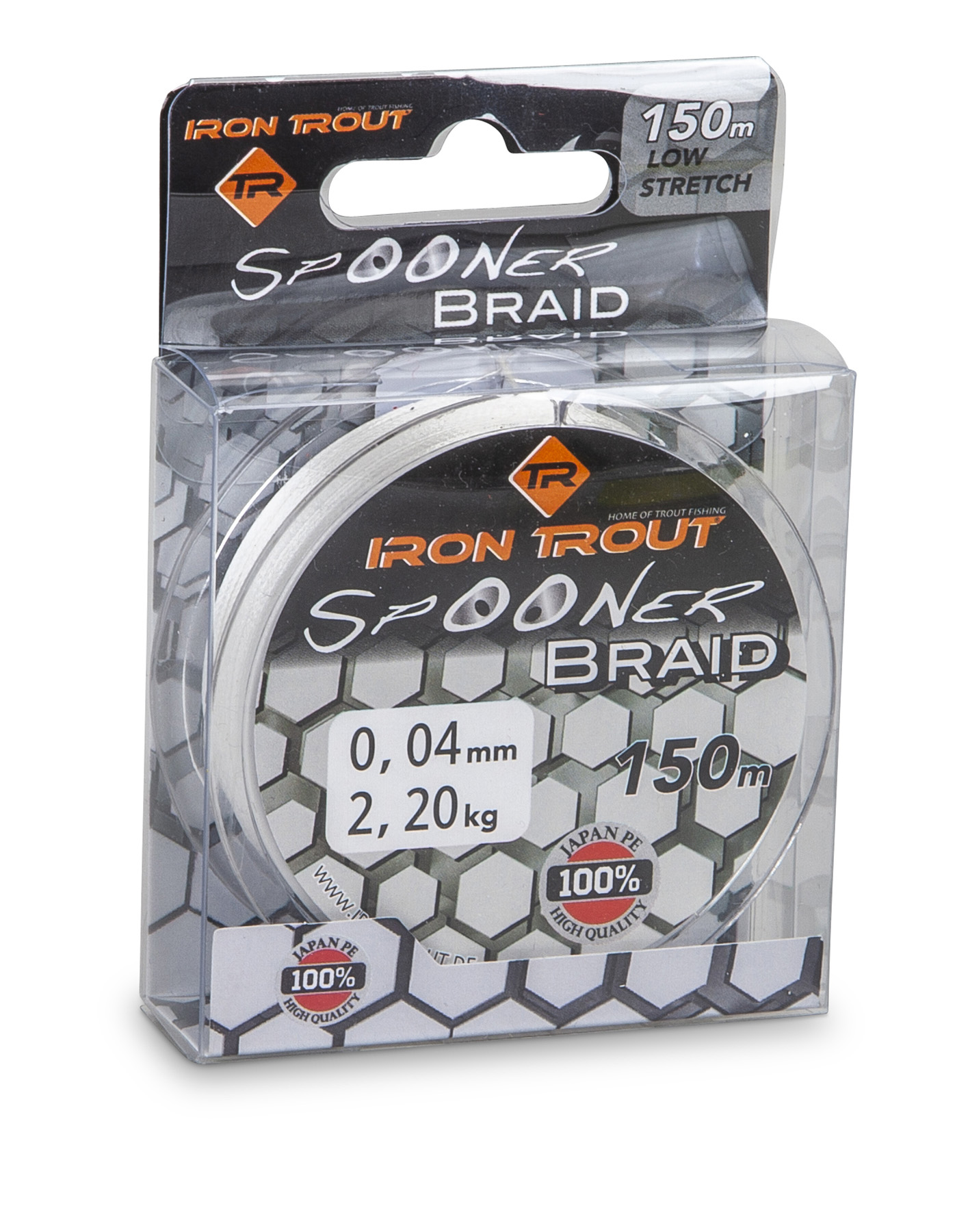 Image de IRON TROUT Spooner Braid White 150m