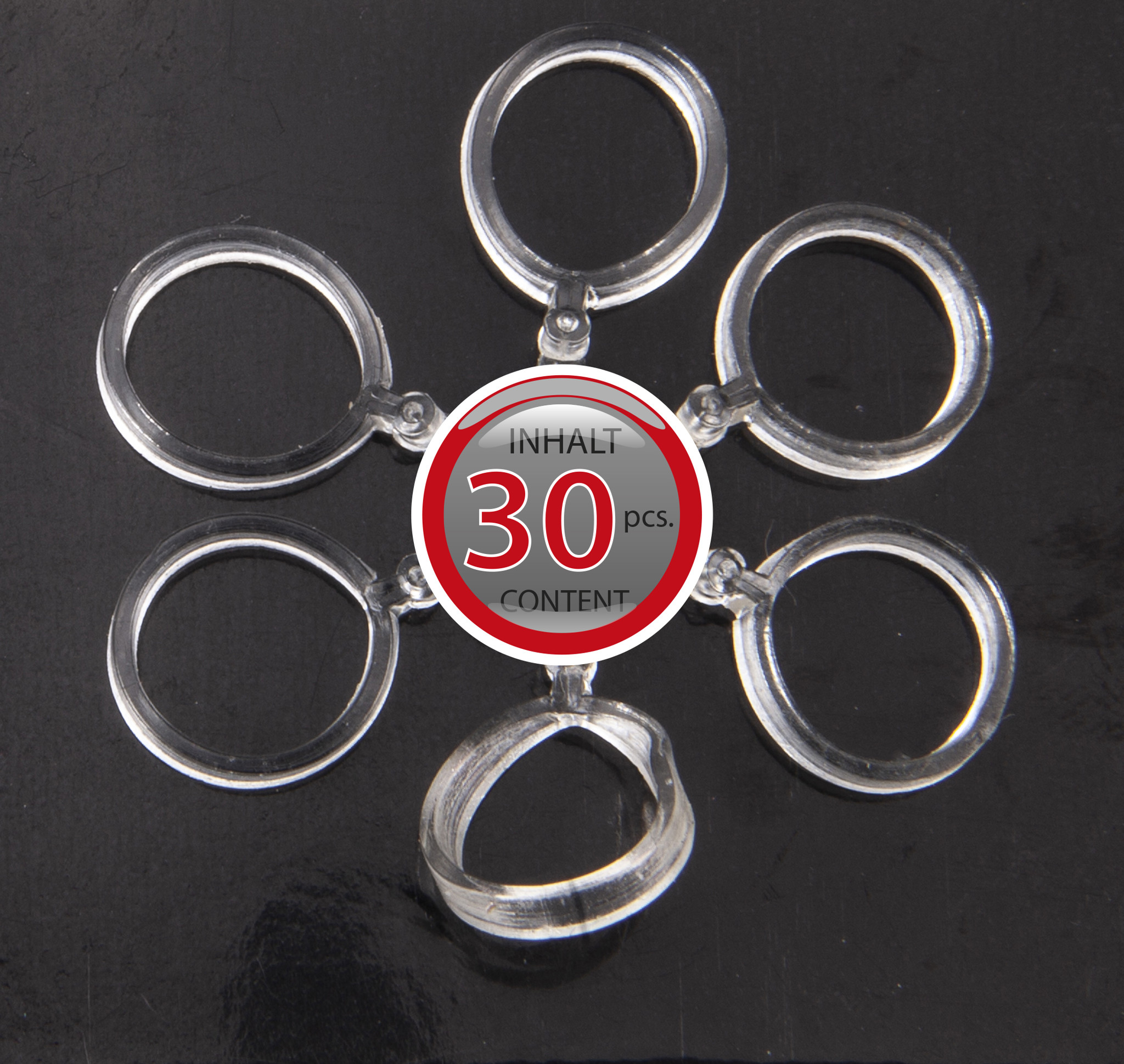 Picture of Invisible Baits Bands Small 30pcs.