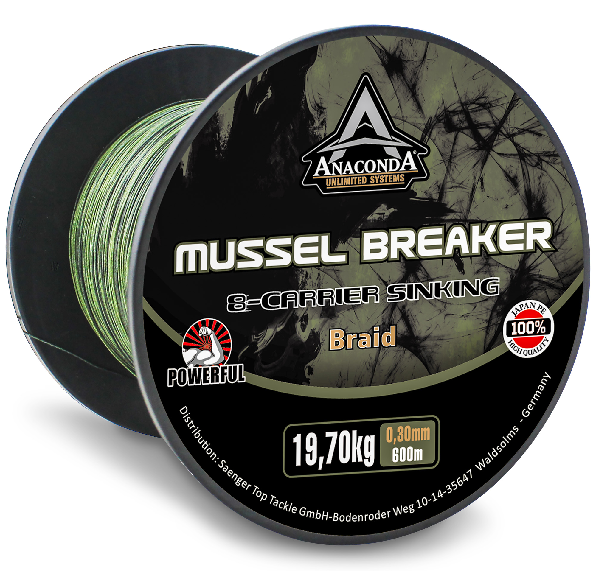 Immagine di ANACONDA X-8 Carrier Mussel Breaker sinking 600m 0,32mm