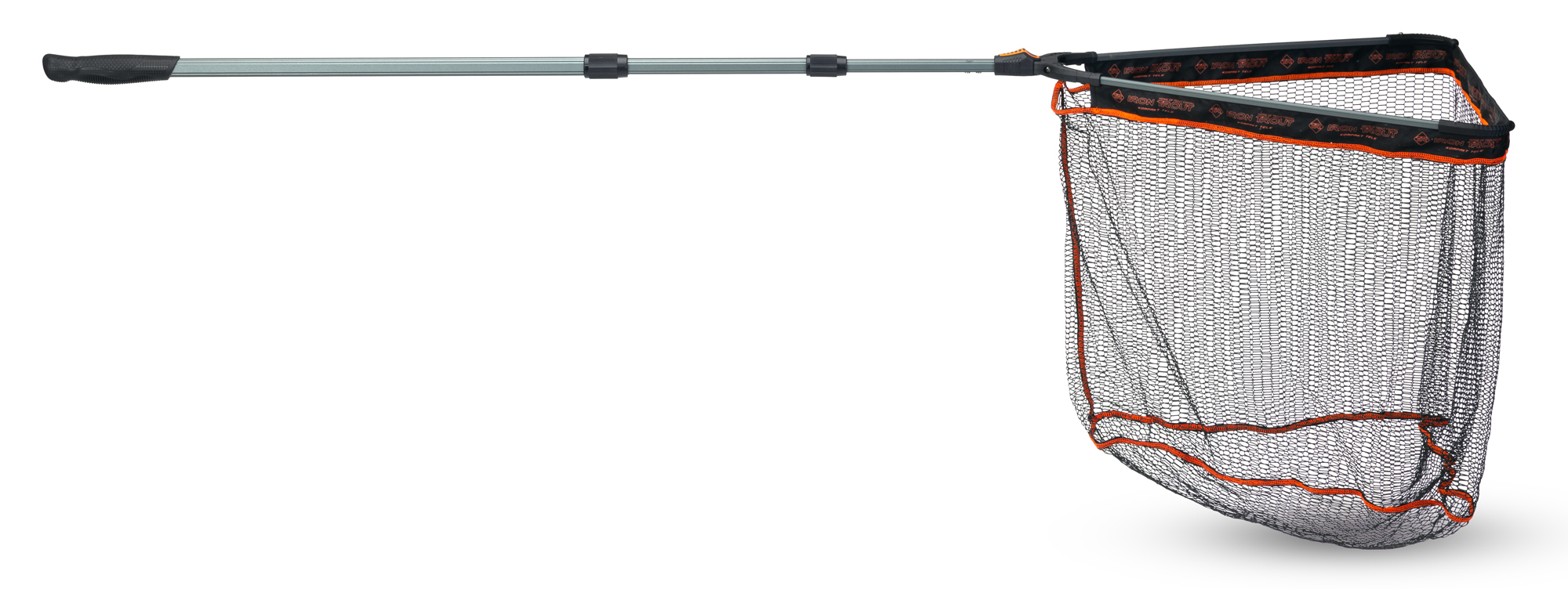 Image de IRON TROUT Kompakt Tele Forellenkescher gum. 2,70m 3tlg.