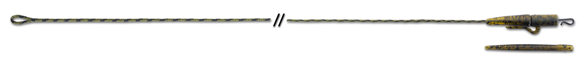 Immagine di Jungle Green S.Clip Leadcore L. 40lb