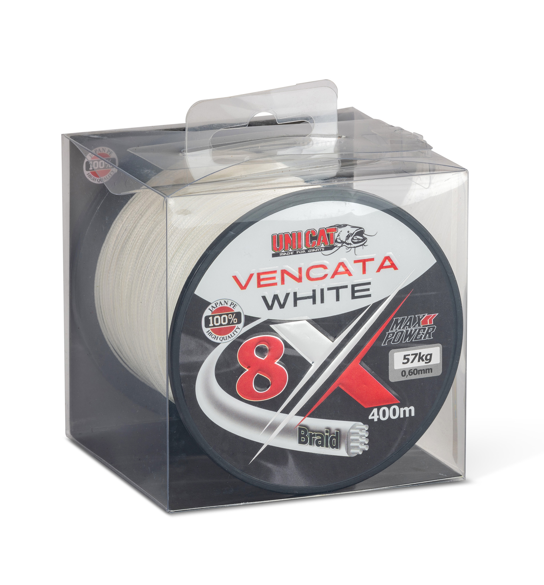 Picture of UNI CAT 8X Vencata White 400m 0,60mm