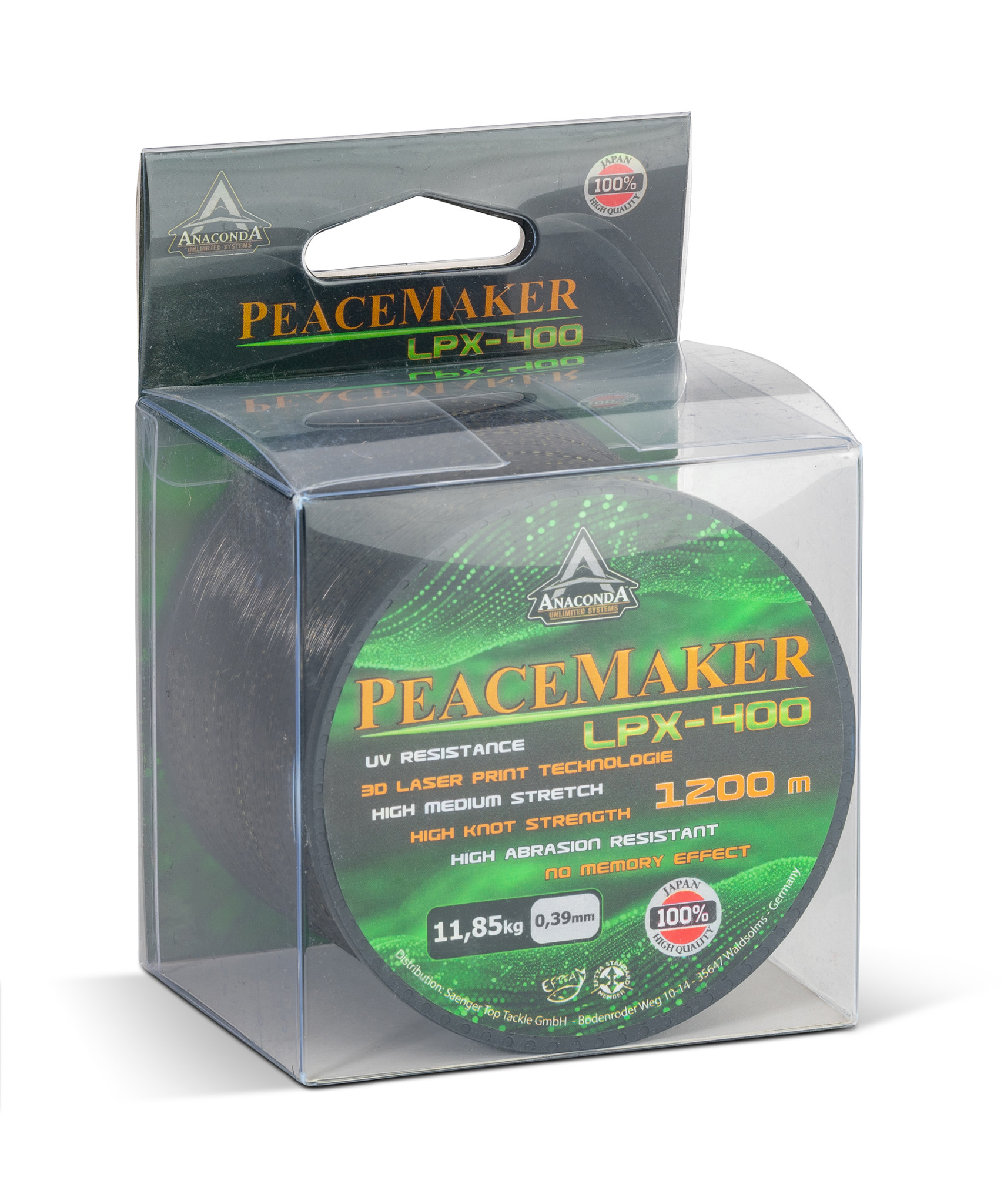 Bild von ANACONDA Peacemaker LPX-400 1200m 0,39mm