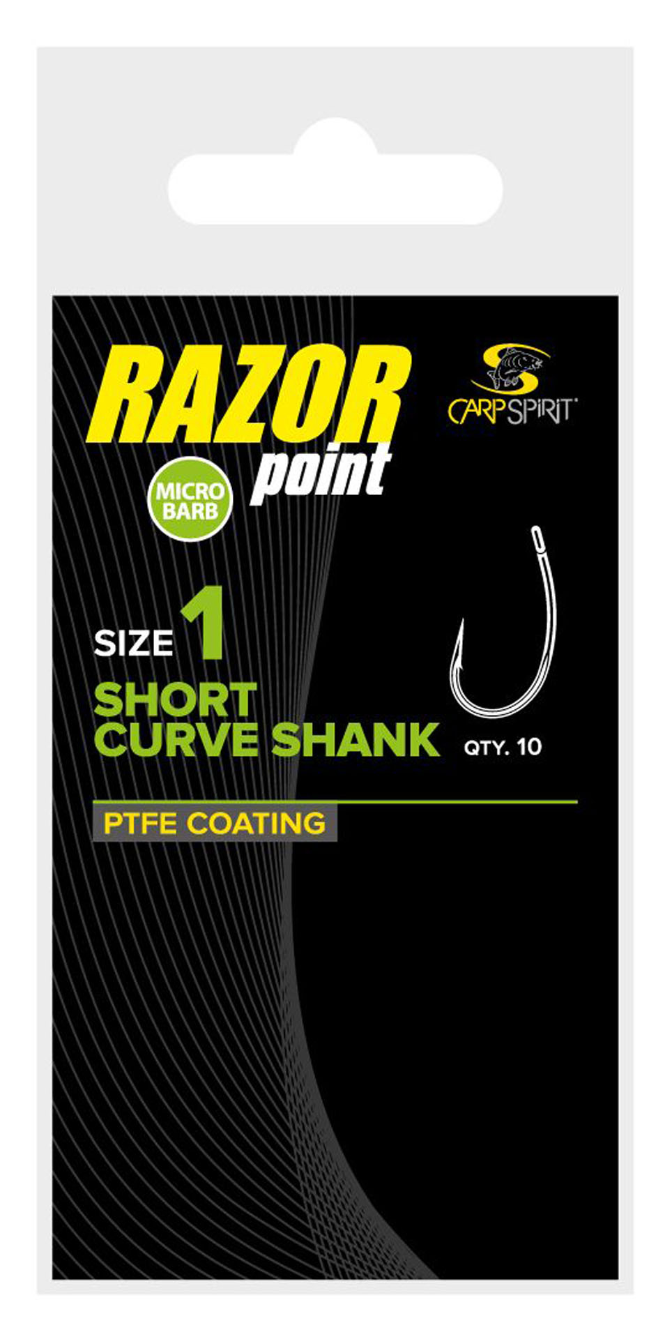 Image de SHORT CURVE SHANK (SCS) HOOK - Size
