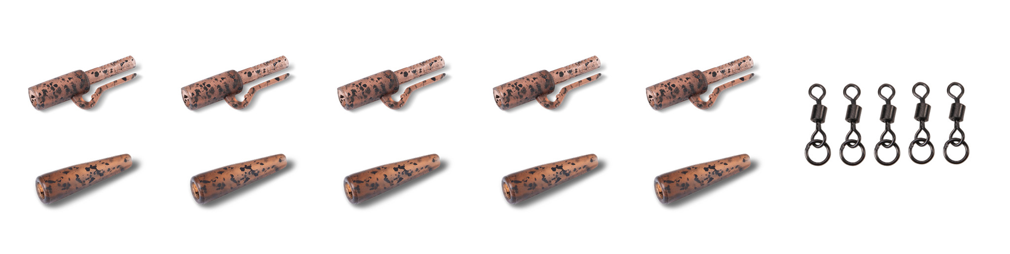 Picture of Jungle Brown Saftey Lead Clip Kit 5pcs.
