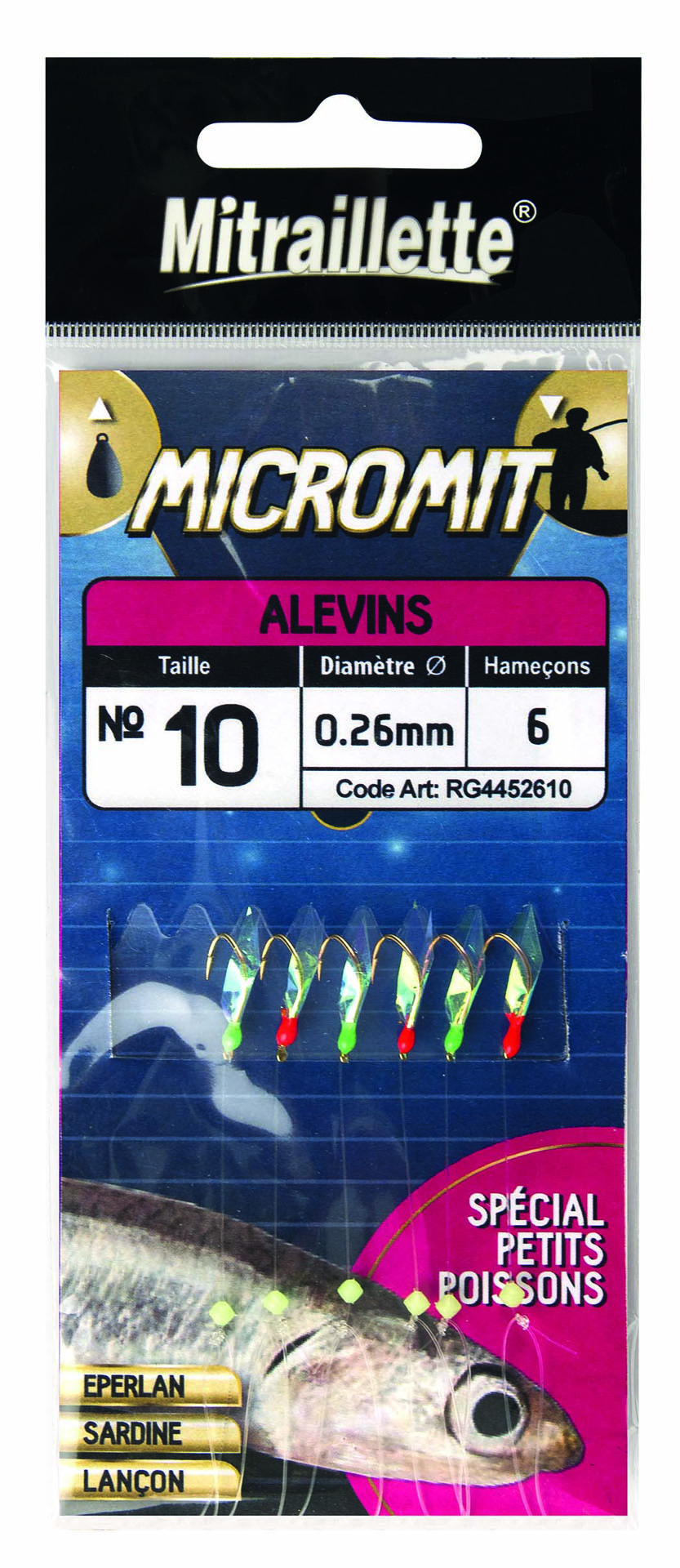 Image de MICROMIT ALEVINS 6H10 26.