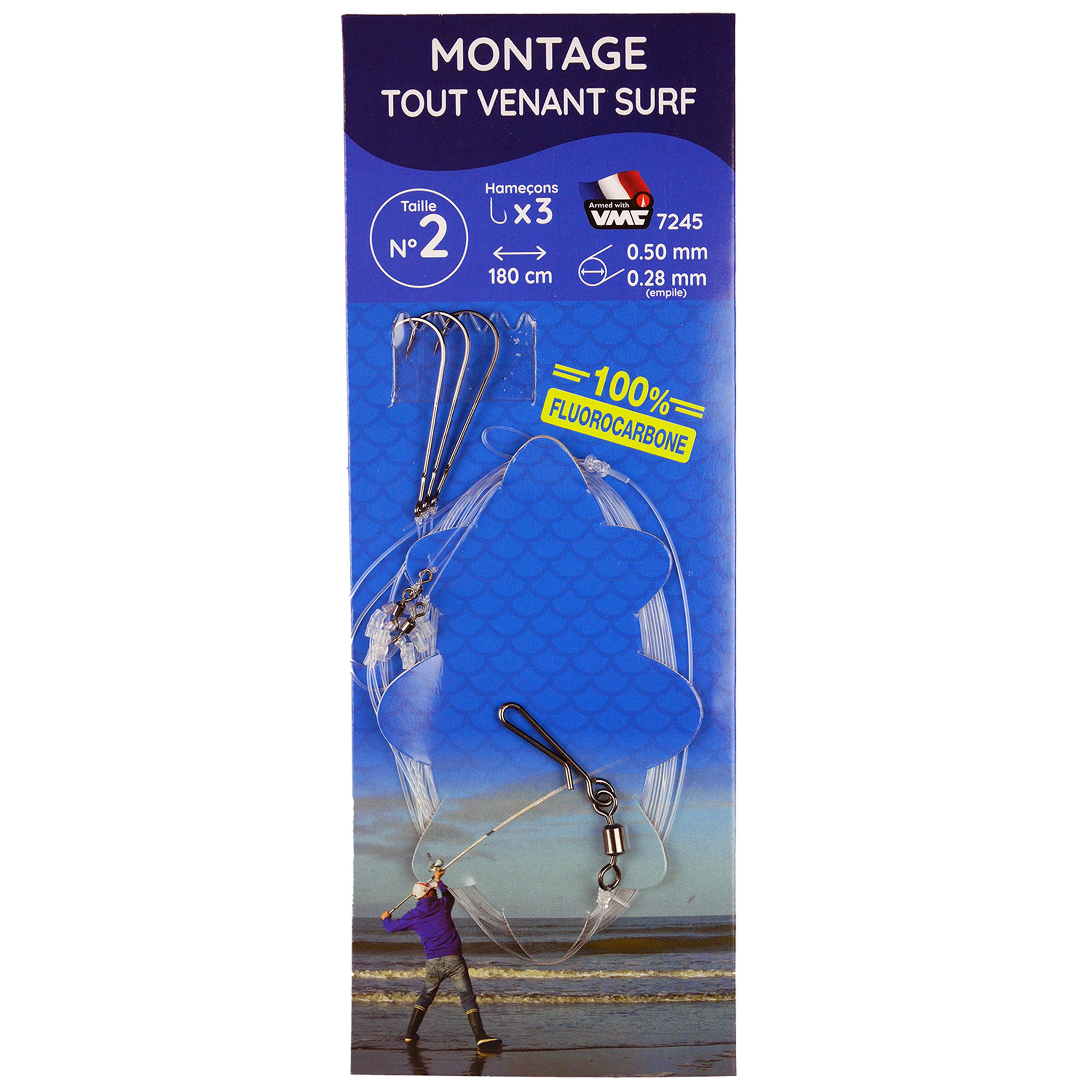 Immagine di 3 HOOK SURF RIG 1