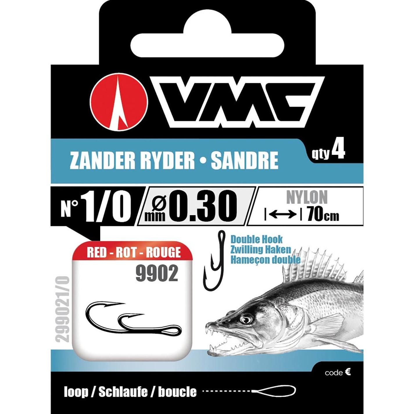 Image de ZANDER RYDER RED 70CM NYLON 0.30 H1/0