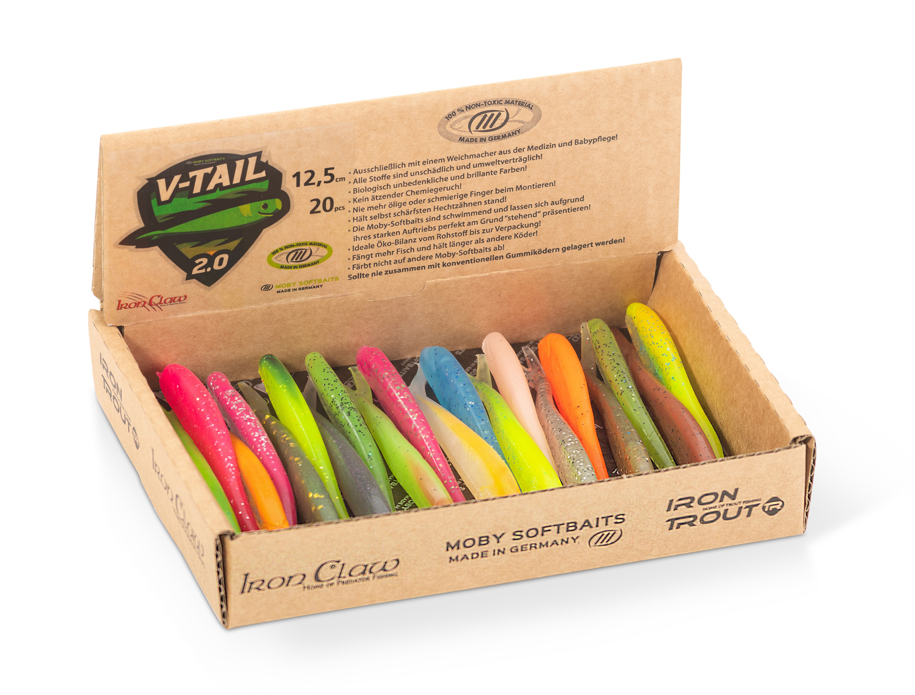Image de V-Tail 2.0 SPL WILD MIX 20 Stück19cm/