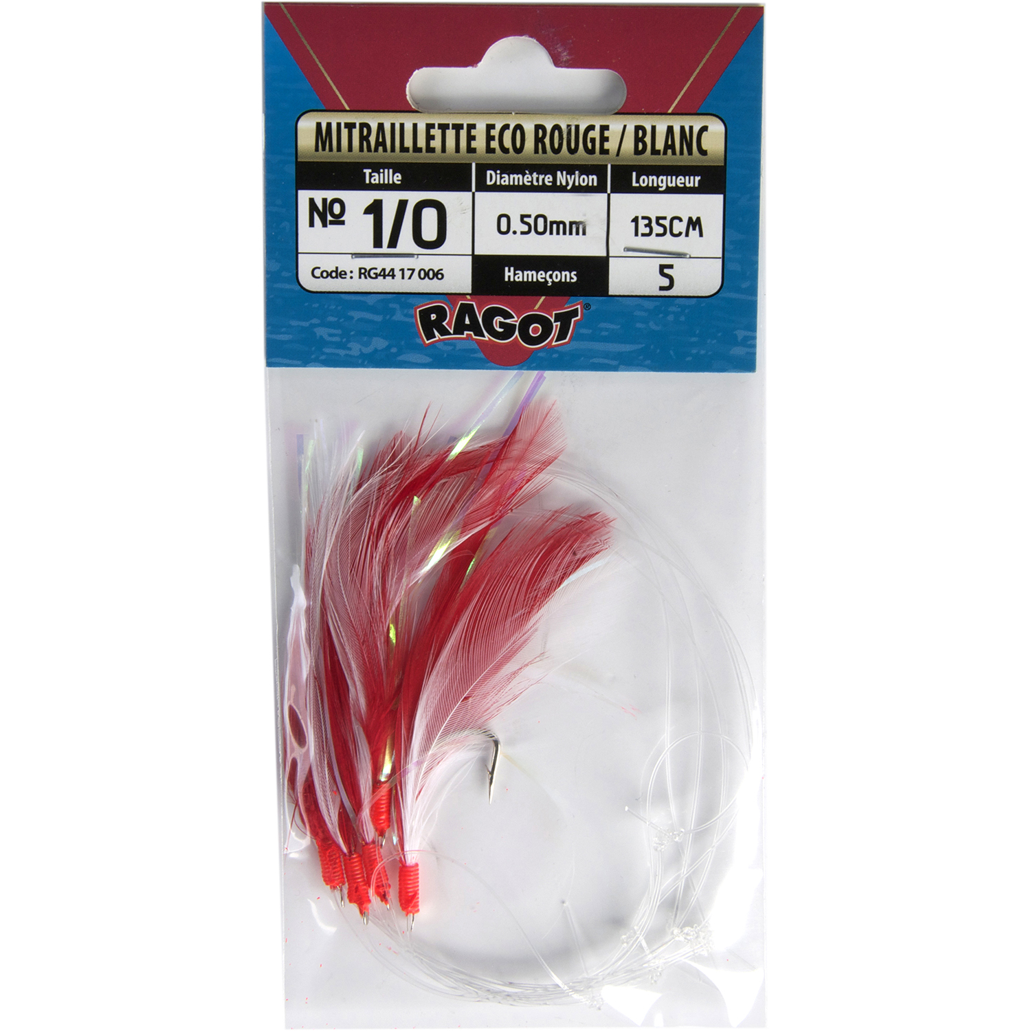 Image de MITRAILL.ECO ROUGE/BLANC5H 1/0