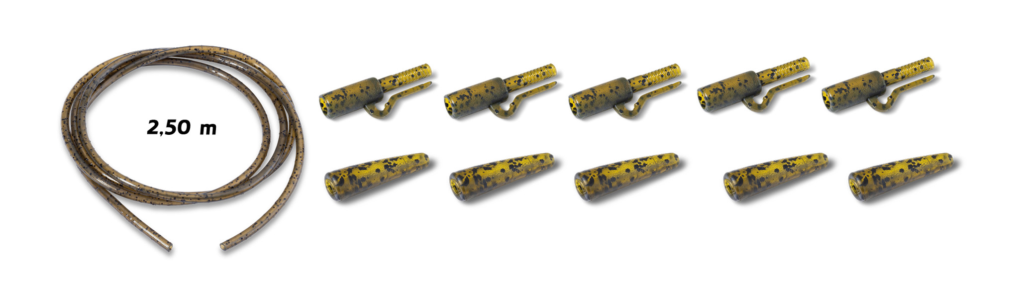 Immagine di Jungle Green RS Saftey Lead Clip Power Pack 3 Kits