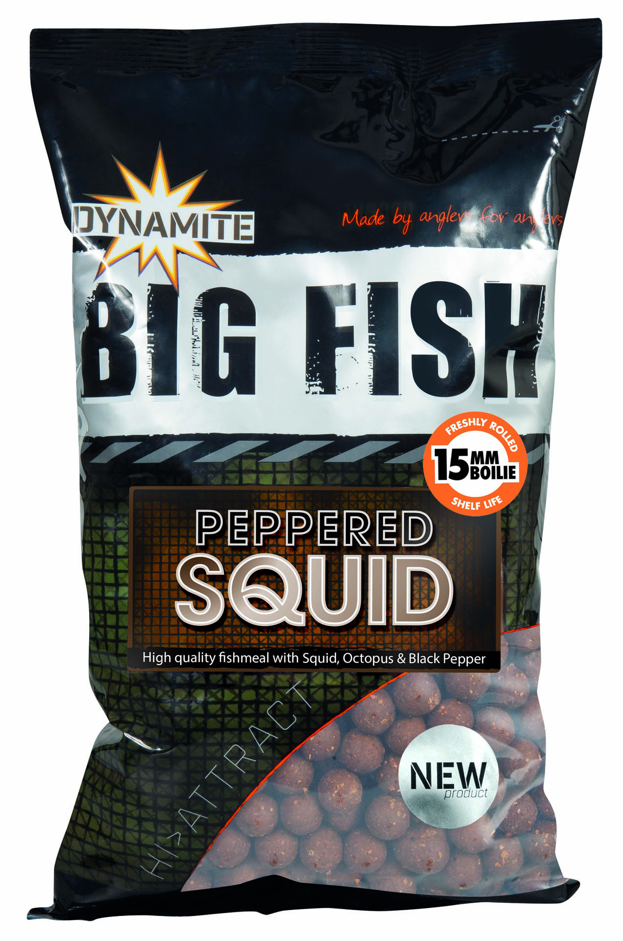 Bild von PEPPERED SQUID 1KG 15MM