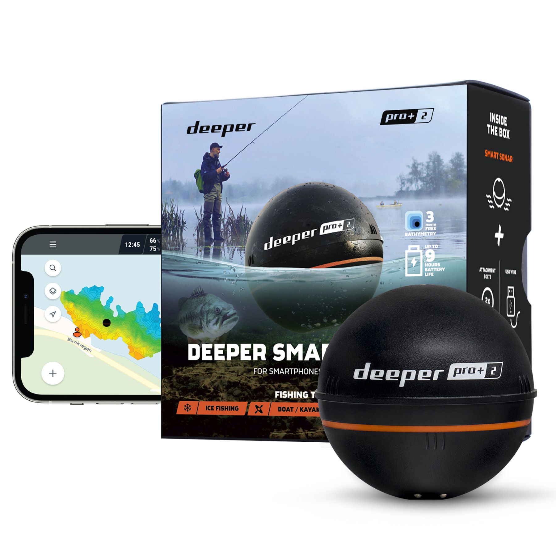 Picture of Smart Sonar Pro+2.0, WIFI+GPS