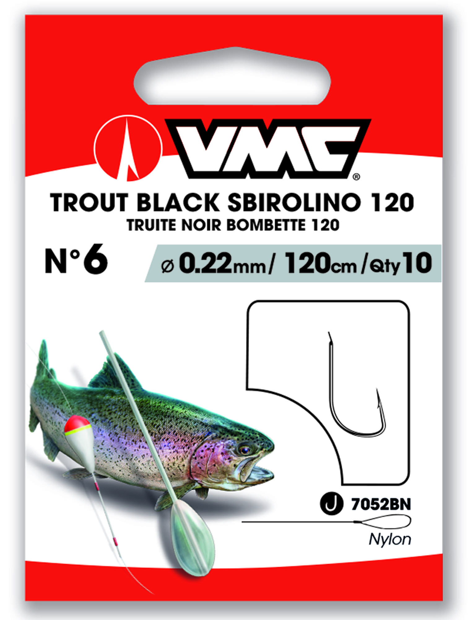 Picture of TROUT BLACK SBIR120 7052 4X10