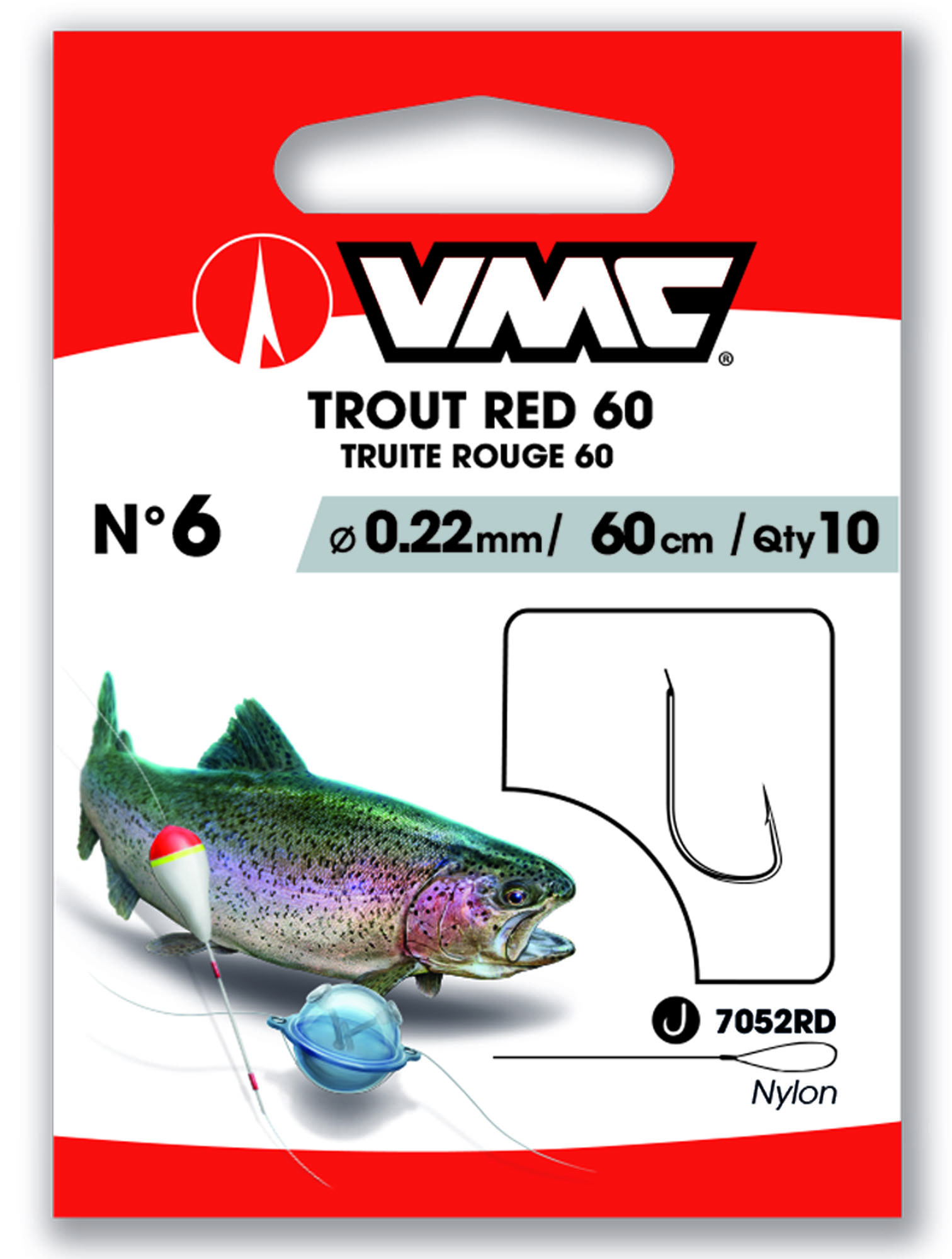 Picture of TROUT RED60 7052 4 X10
