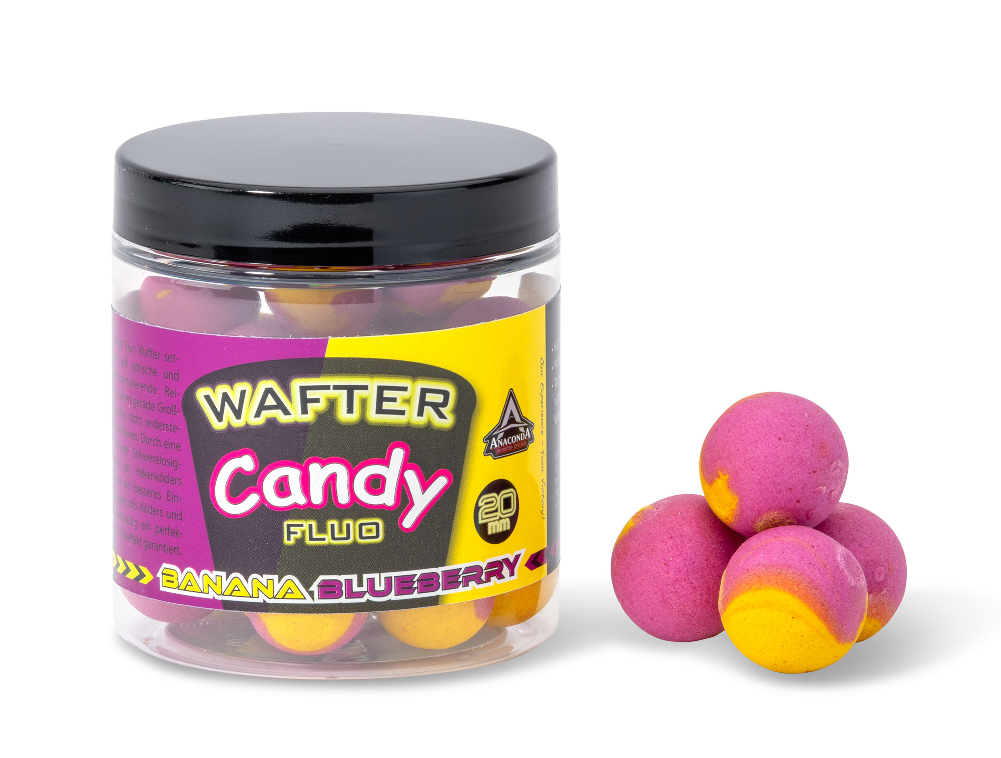 Bild von Candy Fluo Wafter 24mm Blueberry/Banana