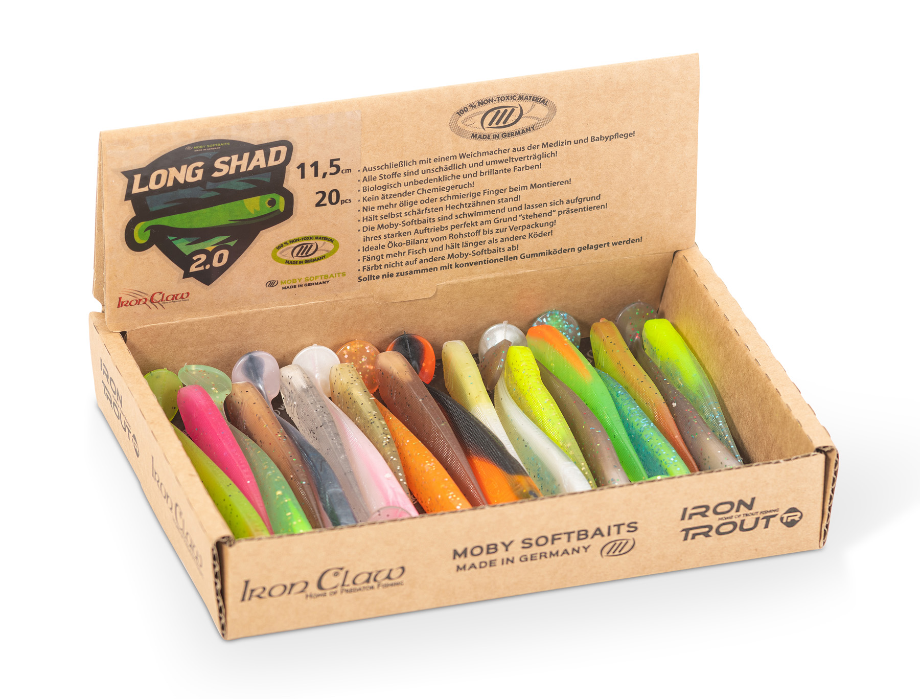Image de Long Shad 2.0 WILD MIX 20 Stück
