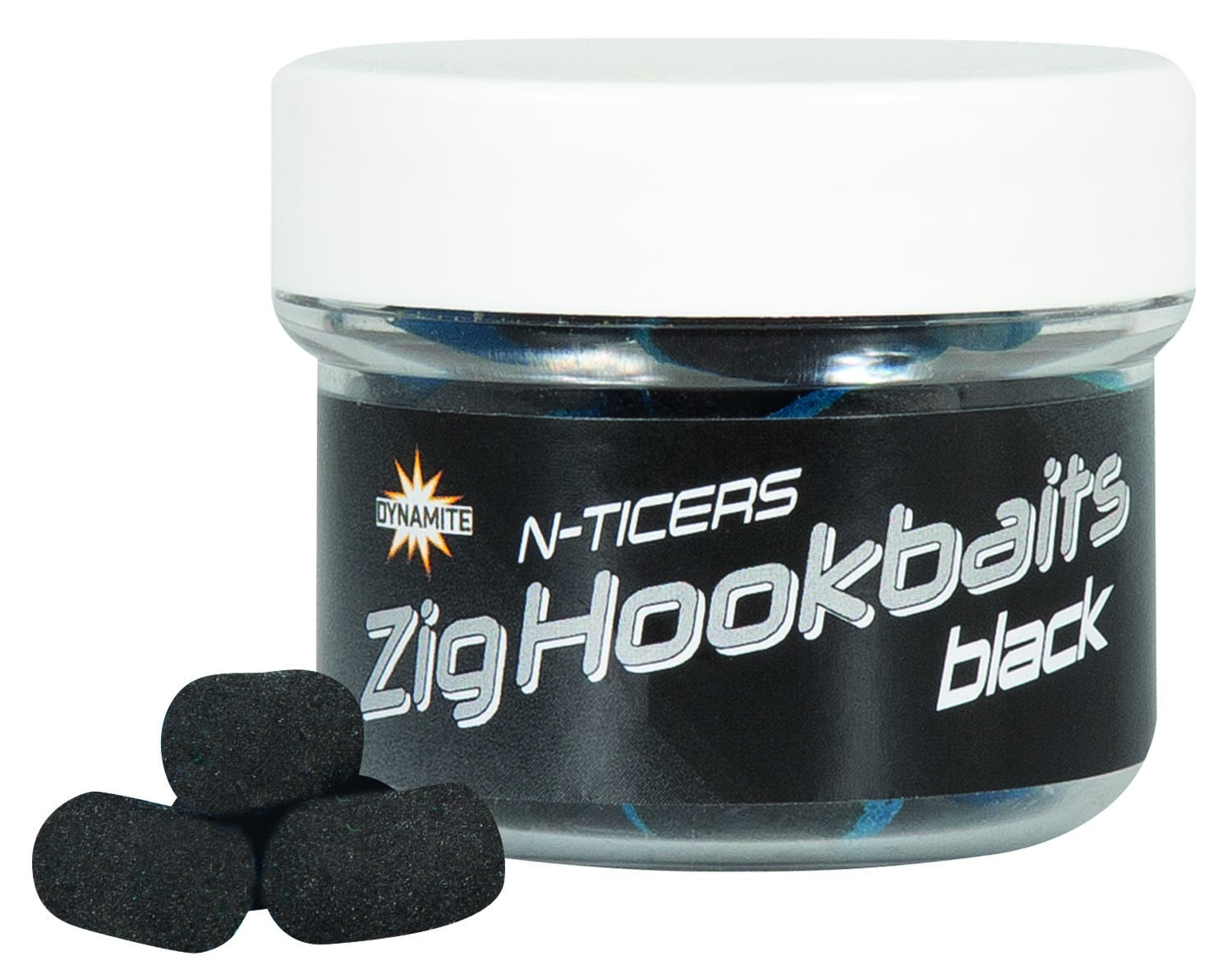 Picture of N-TICERS ZIG HOOKBAITS BLACK