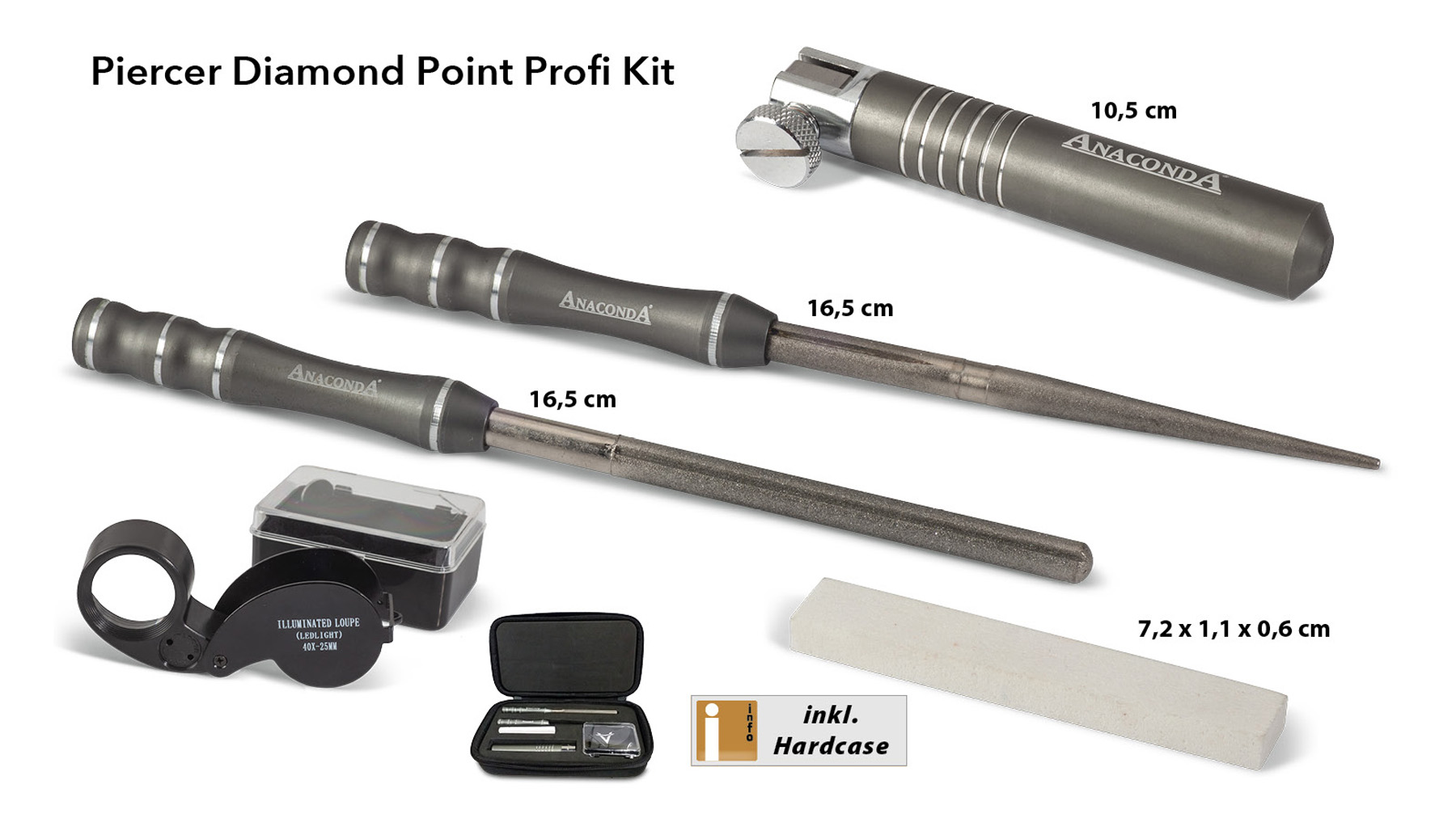 Immagine di Piercer Diamond Point Profi Kit (1 Packung)