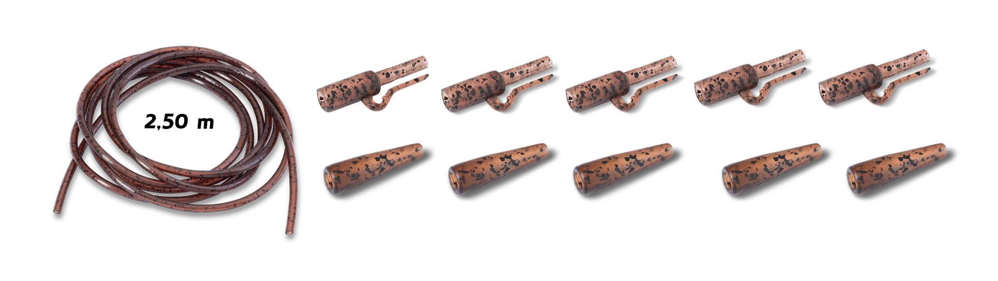 Immagine di Jungle Brown RS Saftey Lead Clip Power Pack 3 Kits