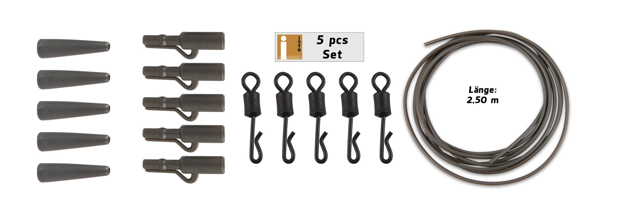 Immagine di Quick Change Saftey Clip Power Pack 5 Kits green