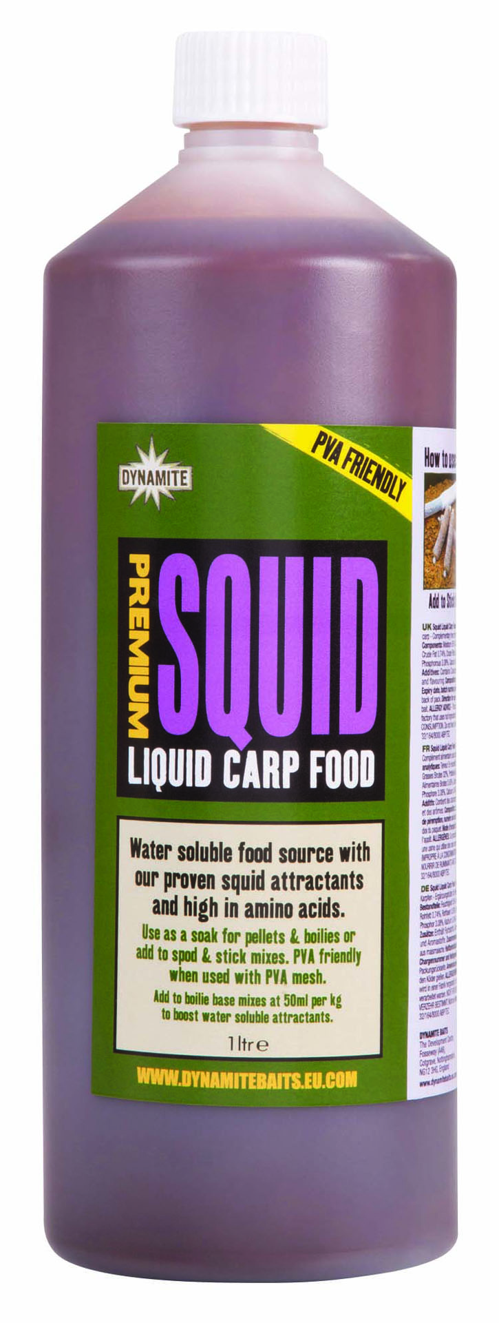 Picture of PREMIUM LIQUID CARP FOOD SQUID 1L