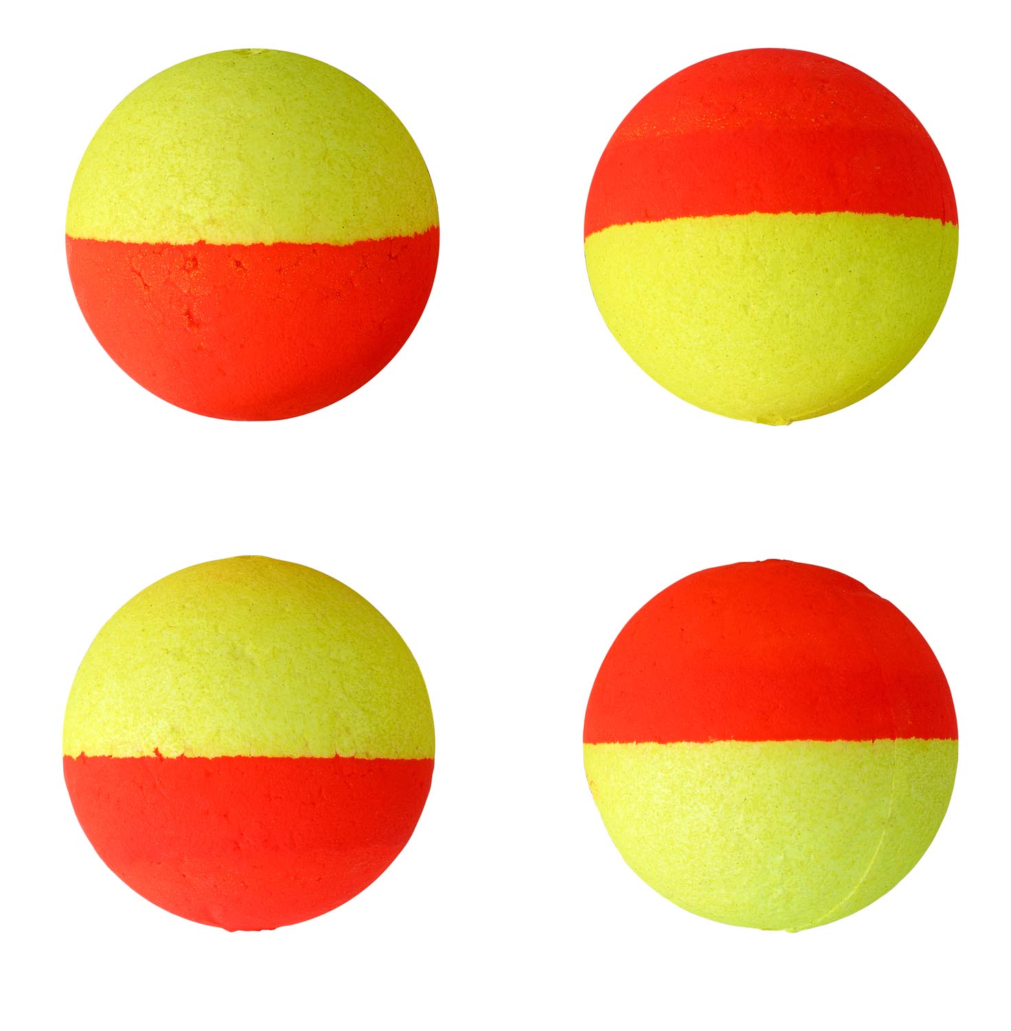 Image de BALL FLOAT YELL./ORGE 18MM X4