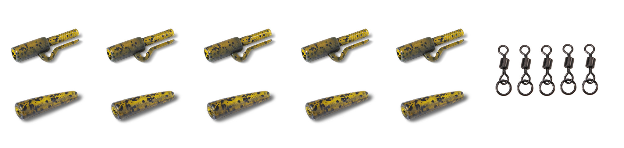Immagine di Jungle Green Lead Clip Kit 5pcs.