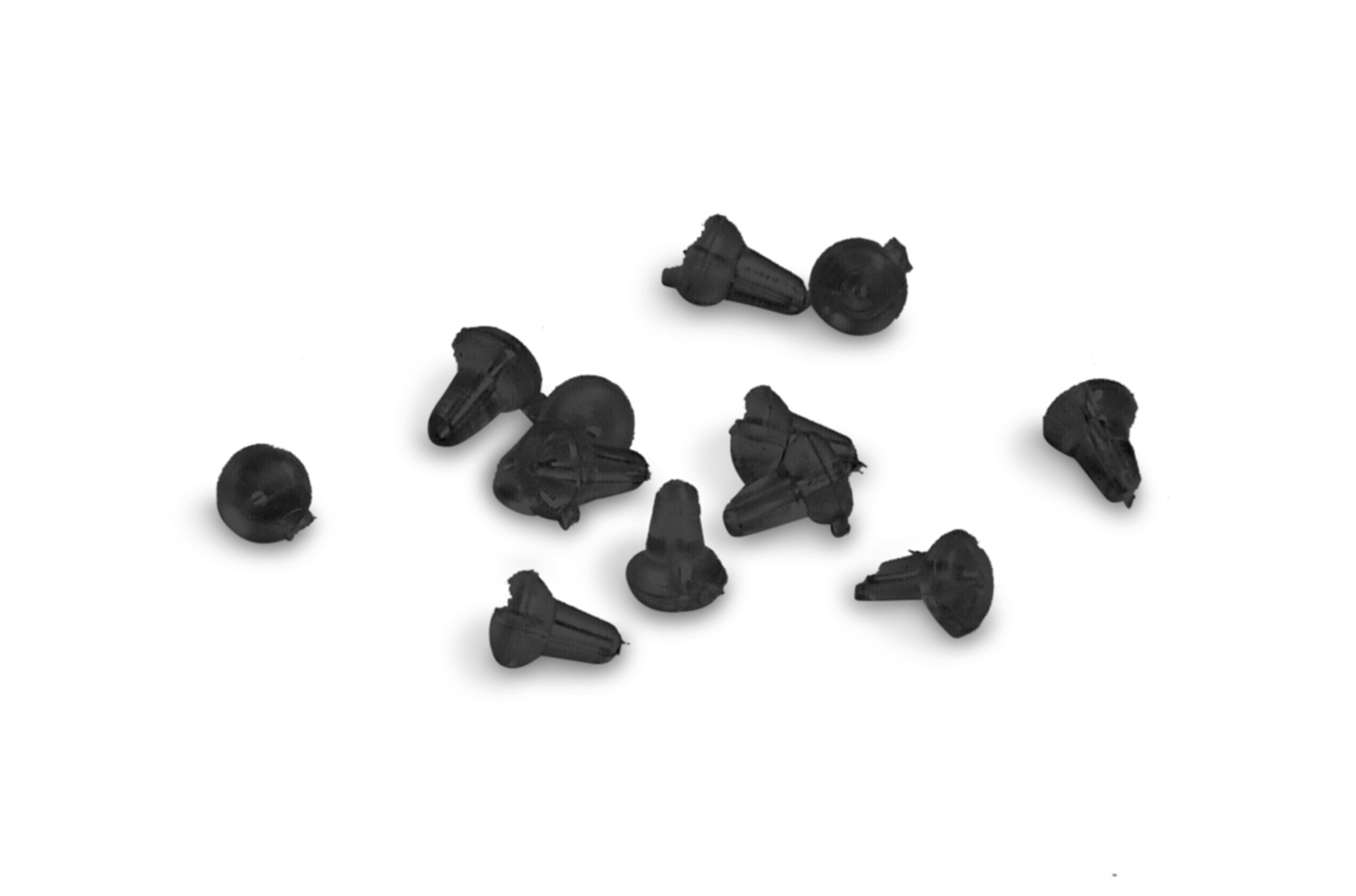 Immagine di D-Rig-Hook Bell Stops 40pcs. Black