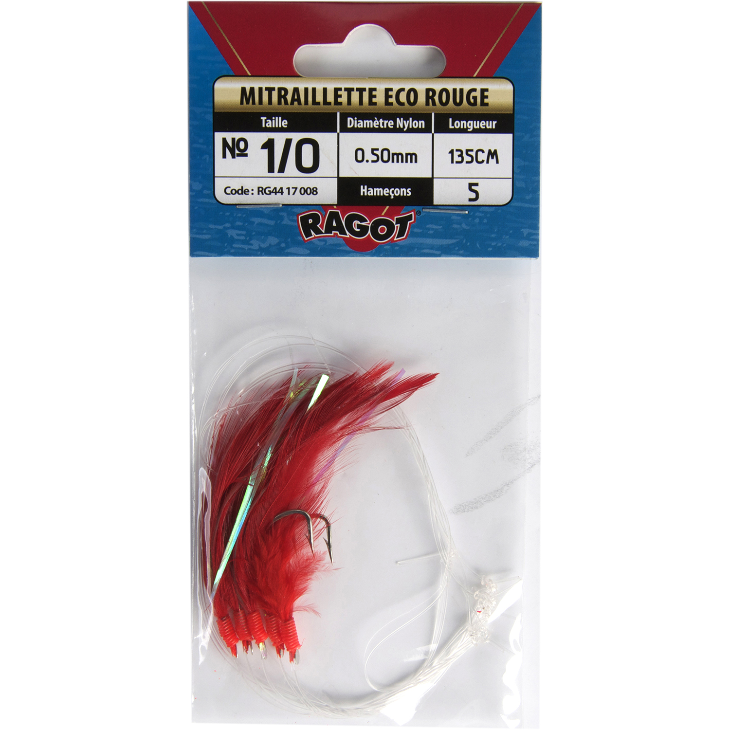 Picture of MITRAILLETTE ECO ROUGE 5H 1/0