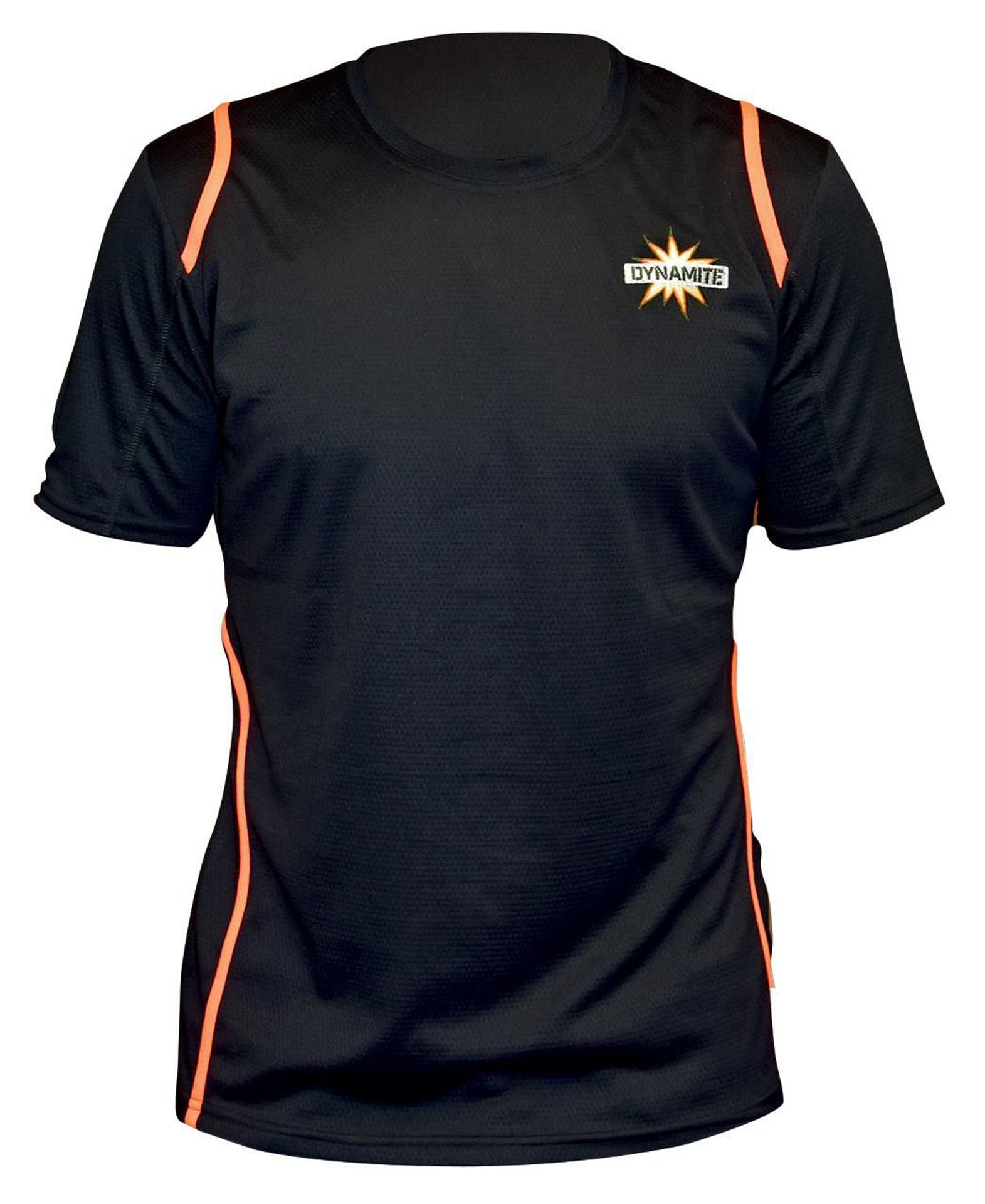 Picture of ZZZ MATCH T-SHIRT BLACK/ORANGE S