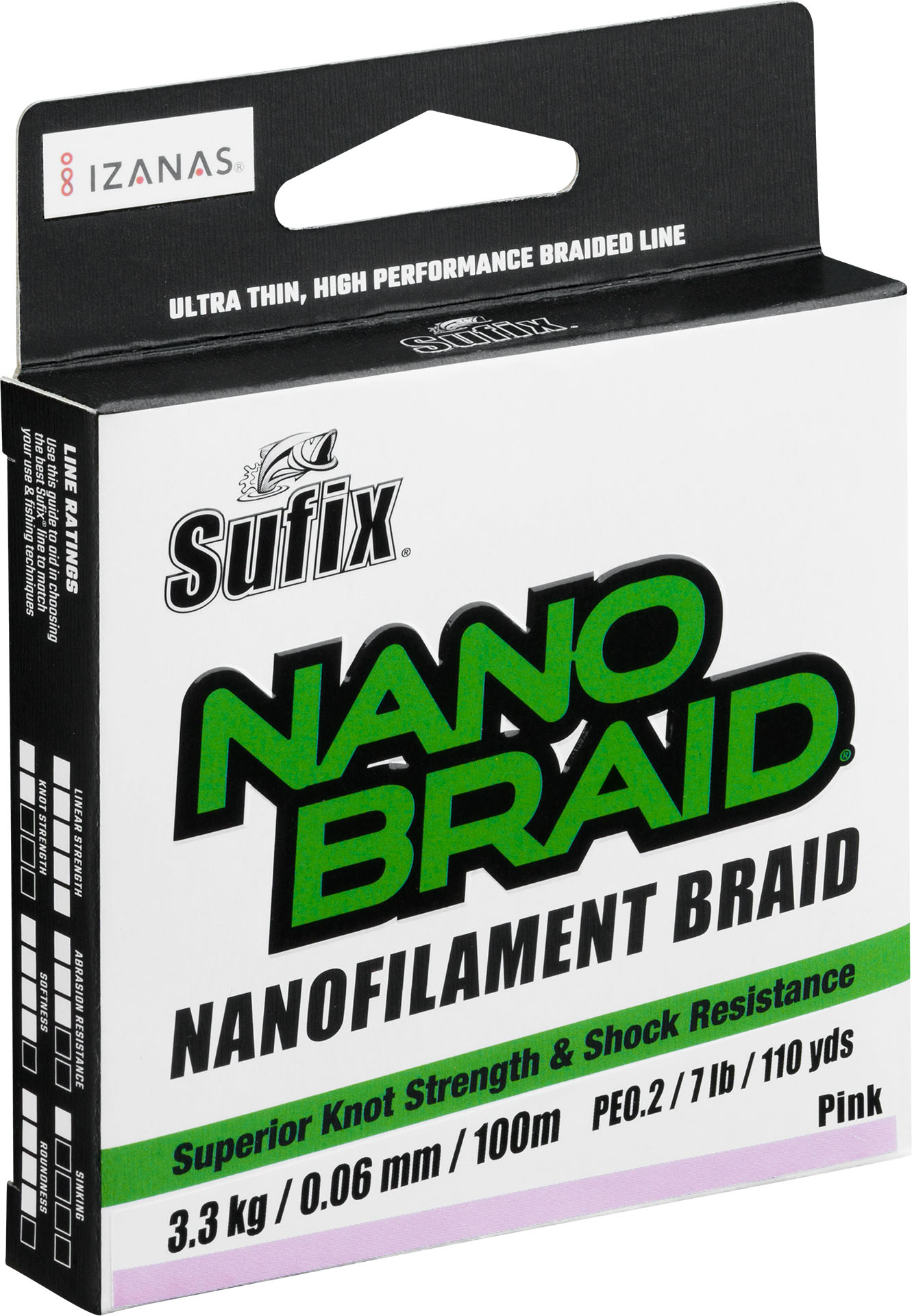 Bild von NANO BRAID PINK 100M 08