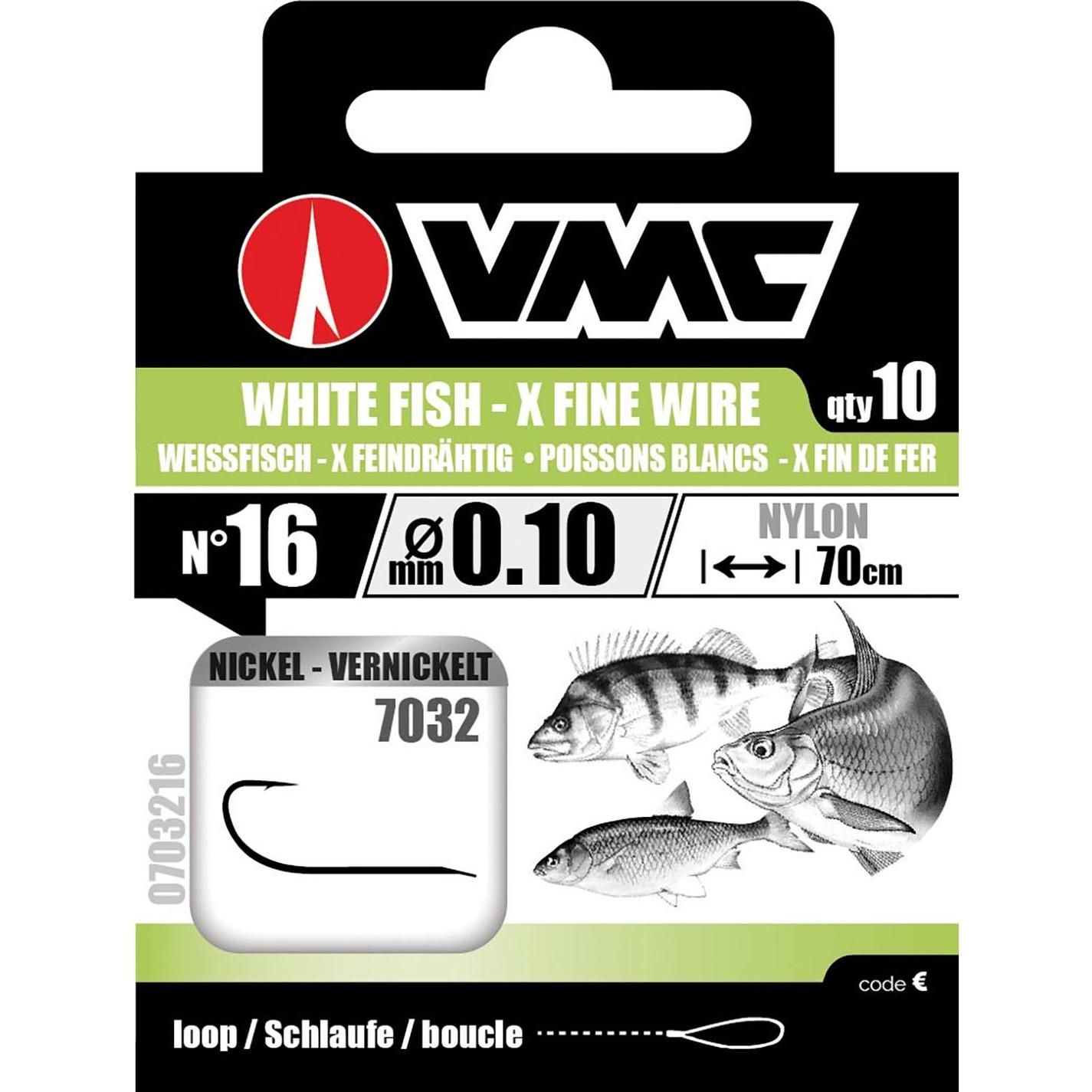 Picture of WHITE FISH NICKEL 70CM NYLON 0.10 H18