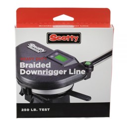 Image de SCOTTY 250LB. TEST – HEAVY DUTY BRAIDED DOWNRIGGER LINE – 200 FT PREMIUM MICROFILAMENT