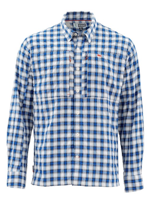 Picture of SIMMS BUGSTOPPER SHIRT ADMIRAL BLUE